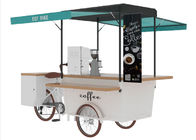 Wózek na kawę elektryczny / pedałowy Łatwe czyszczenie Stół roboczy ze stali nierdzewnej 304