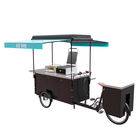 Wózek na żywność ze stalową ramą, elektryczny wózek na gorące artykuły Certyfikat CE