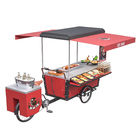 3-kołowy mobilny wózek do piwa Barbecue Trike Barbecue Vending Cart