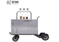 V Brake 3 Taste Beer Wózek rowerowy Li Bateria Wózek sprzedawcy kawy