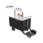 Podwójne potrójne krany Rowerowy wózek na piwo Cyfrowa regulacja temperatury