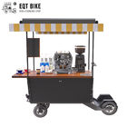 EQT Wielofunkcyjny wózek na kawę do skuterów dla firm ulicznych