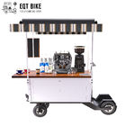 EQT Street Vending Wózki OEM Beer Electric Food Cart Metalowa rama