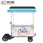 Hamulec tarczowy Wózek rowerowy do lodów 18KM/H Trójkołowy automat do lodów