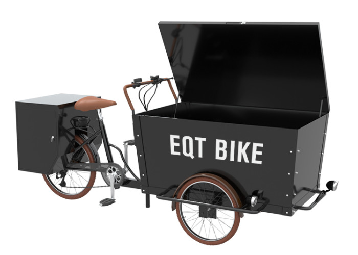 Wielofunkcyjny rower trójkołowy Cargo - przyjazne dla użytkownika niestandardowe logo