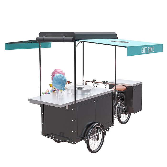 Wózek elektryczny na żywność Trike o długim okresie użytkowania i nośności 300 kg