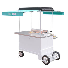 Wielofunkcyjna rowerowa ciężarówka z jedzeniem, mobilny wózek gastronomiczny o dużej ładowności