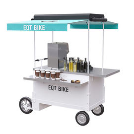Łatwy w obsłudze skuter Wózek do żywności z żaroodpornym stołem roboczym ze stali nierdzewnej 304