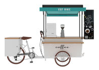 Komercyjny mobilny mobilny wózek z kawą z dużą wolną przestrzenią