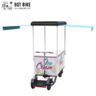 EQT Ice Cream Scooter 138 litrów Zamrażarka Cargo Bike Vending Lody Skuter elektryczny